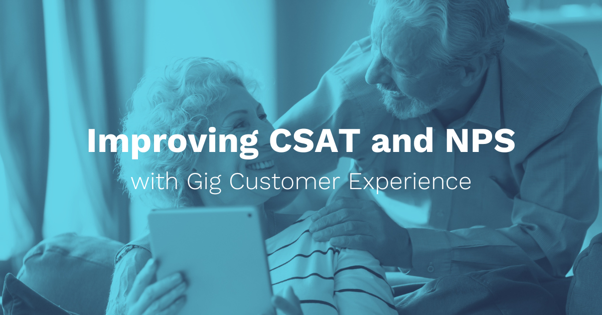 Improving Csat And Nps With Gig Based Customer Experience Limitless Improving Csat And Nps With Gig Based Customer Experience Limitless